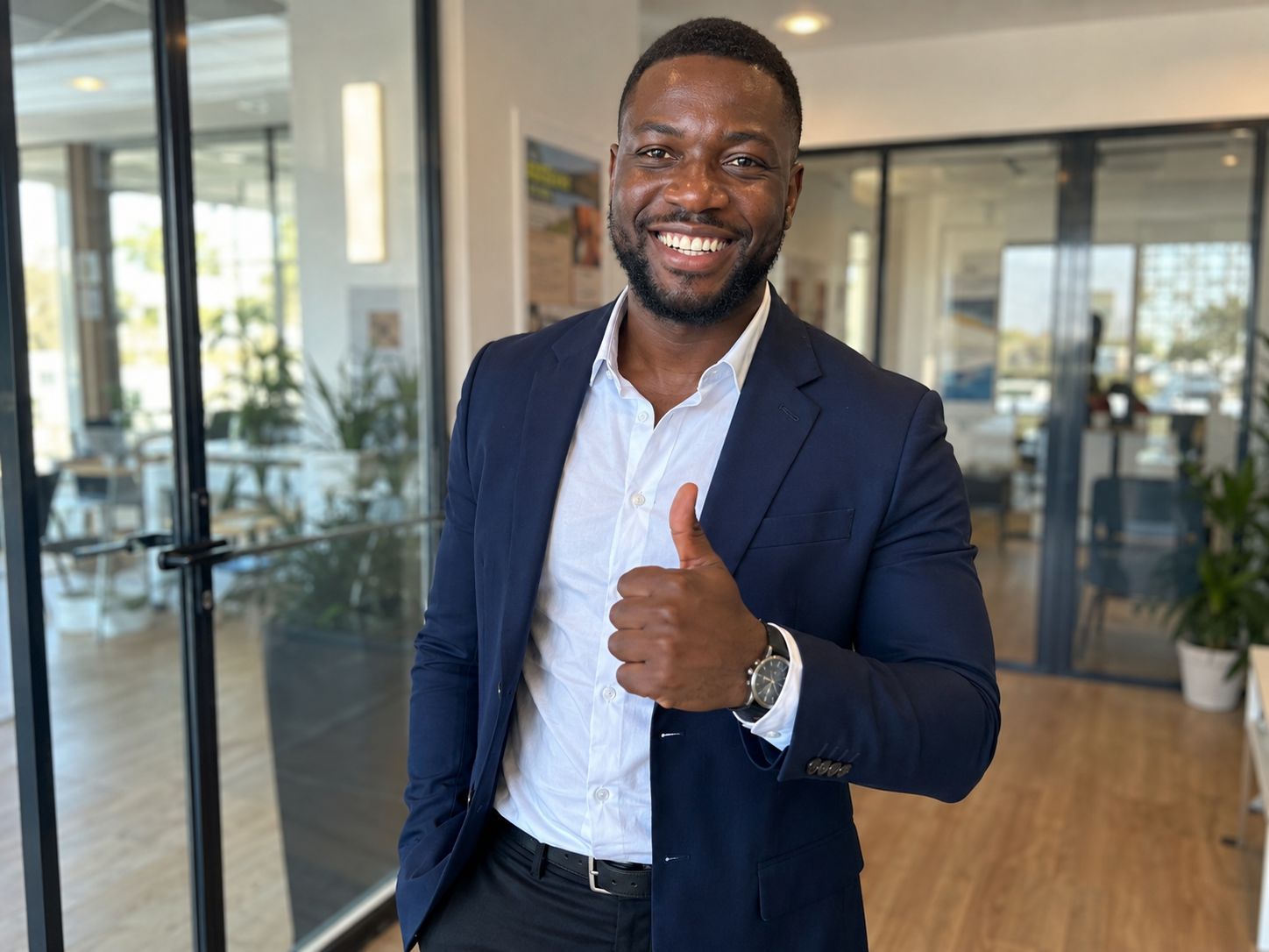 Organisateur satisfait